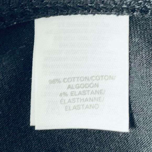 Victoria Secret’s, Black, Tuxedo Style Leggings with Paillettes Stripe, size L - Picture 5 of 6